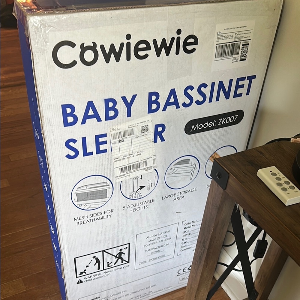 Baby Bassinet Sleeper - Blue